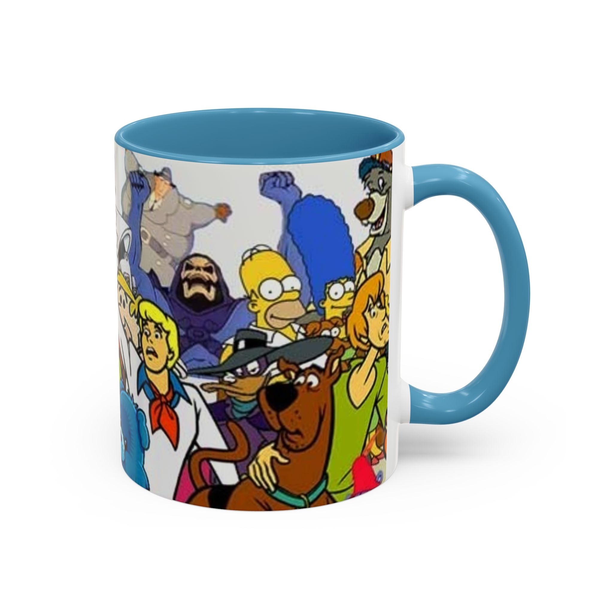 Cartoon Characters Coffee Mug — Classic Collage (11/15oz)