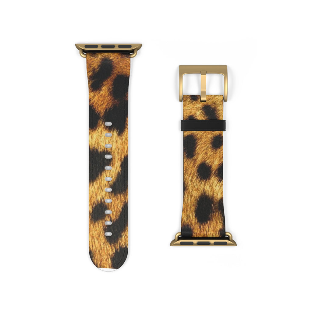 Cheetah Print Watch Band — Stylish Animal Print Apple Watch Strap
