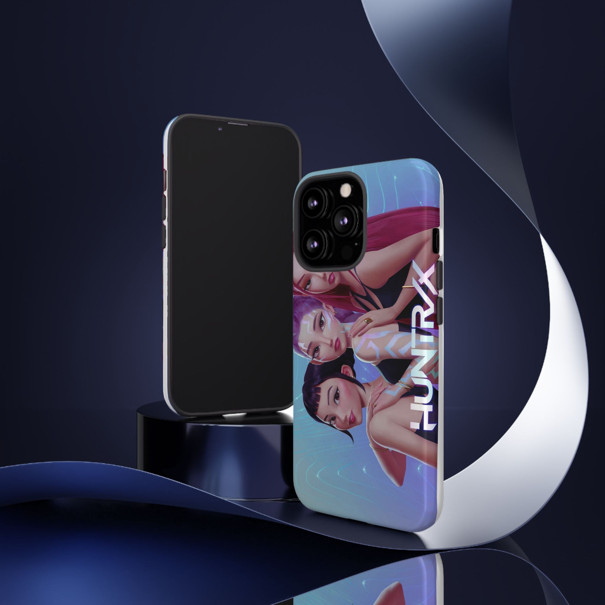 Phone Case — K Pop Demon Hunter Anime Trio Tough Protective Cover
