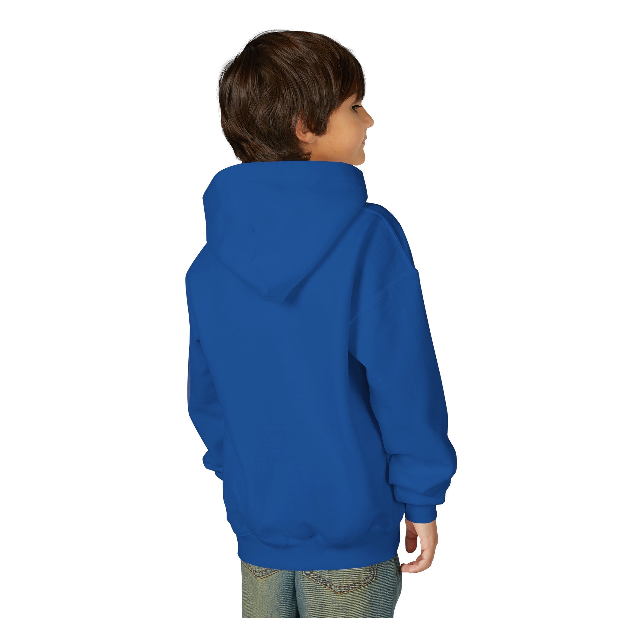 Youth Customizable White Hoodie - "Print it your way" Pullover