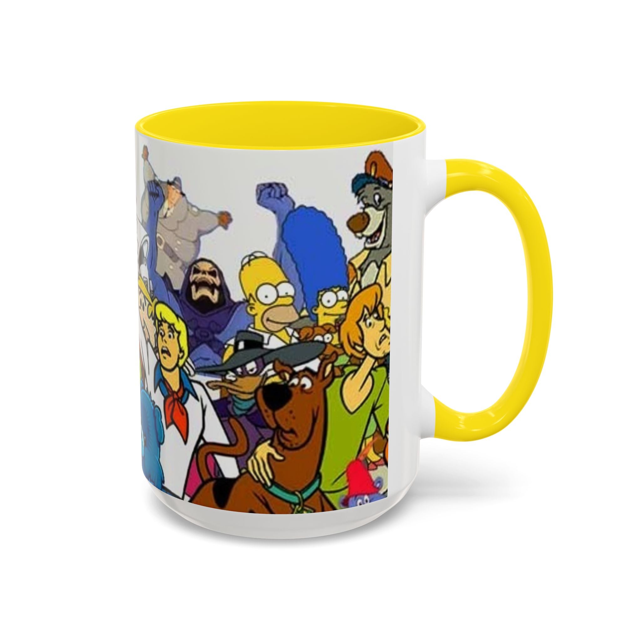 Cartoon Characters Coffee Mug — Classic Collage (11/15oz)