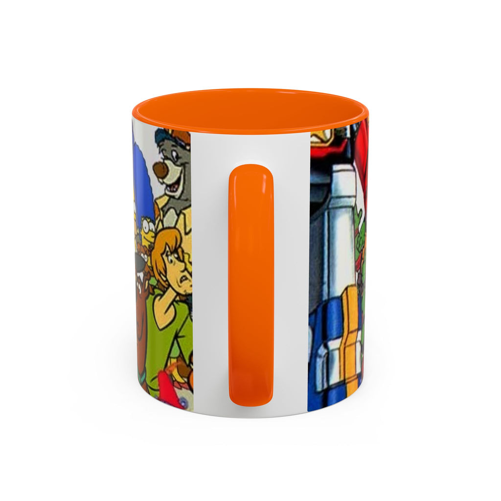 Cartoon Characters Coffee Mug — Classic Collage (11/15oz)