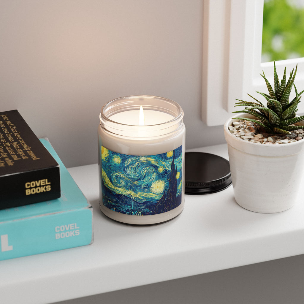 Starry Night Scented Soy Candle — 9oz Aromatherapy Jar