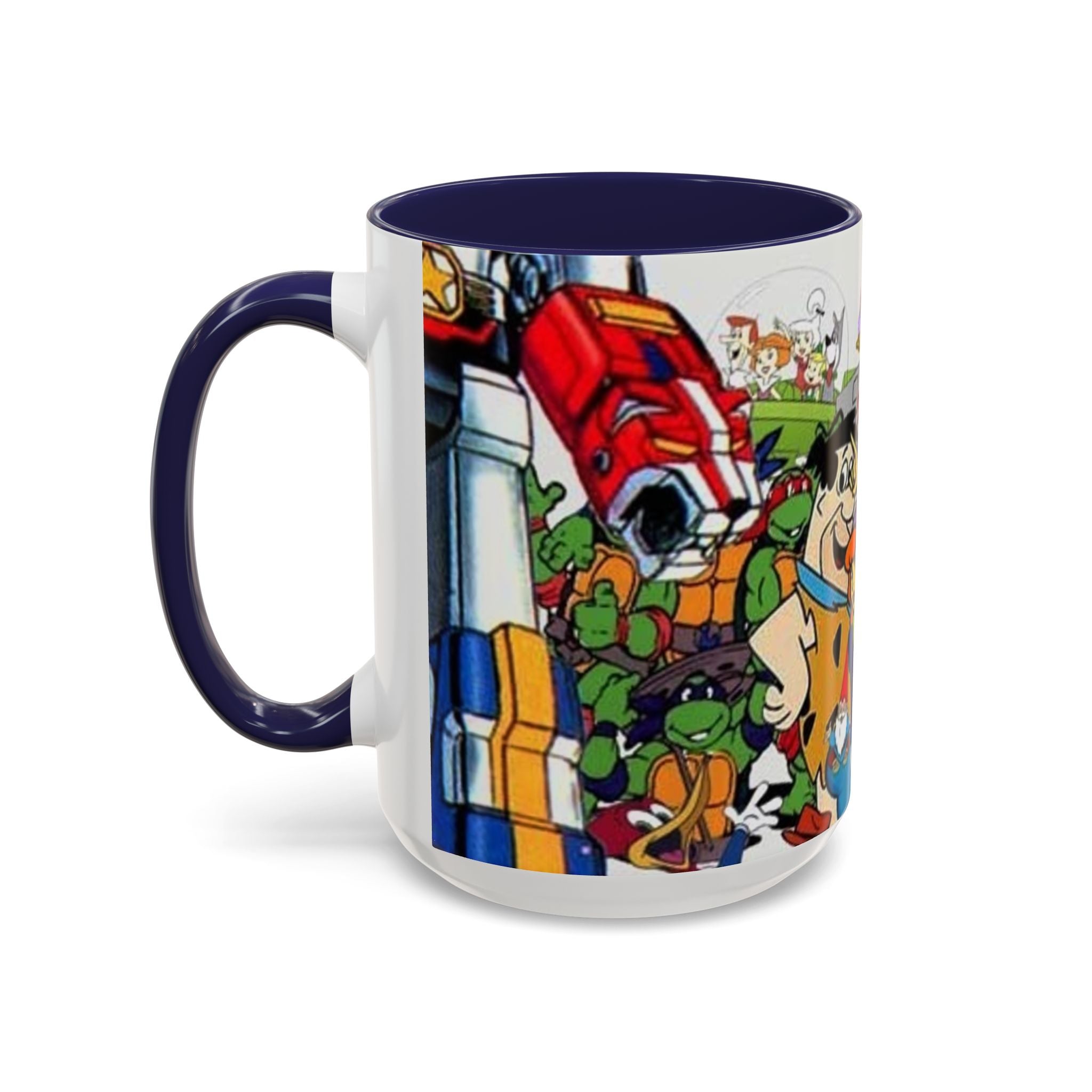 Cartoon Characters Coffee Mug — Classic Collage (11/15oz)