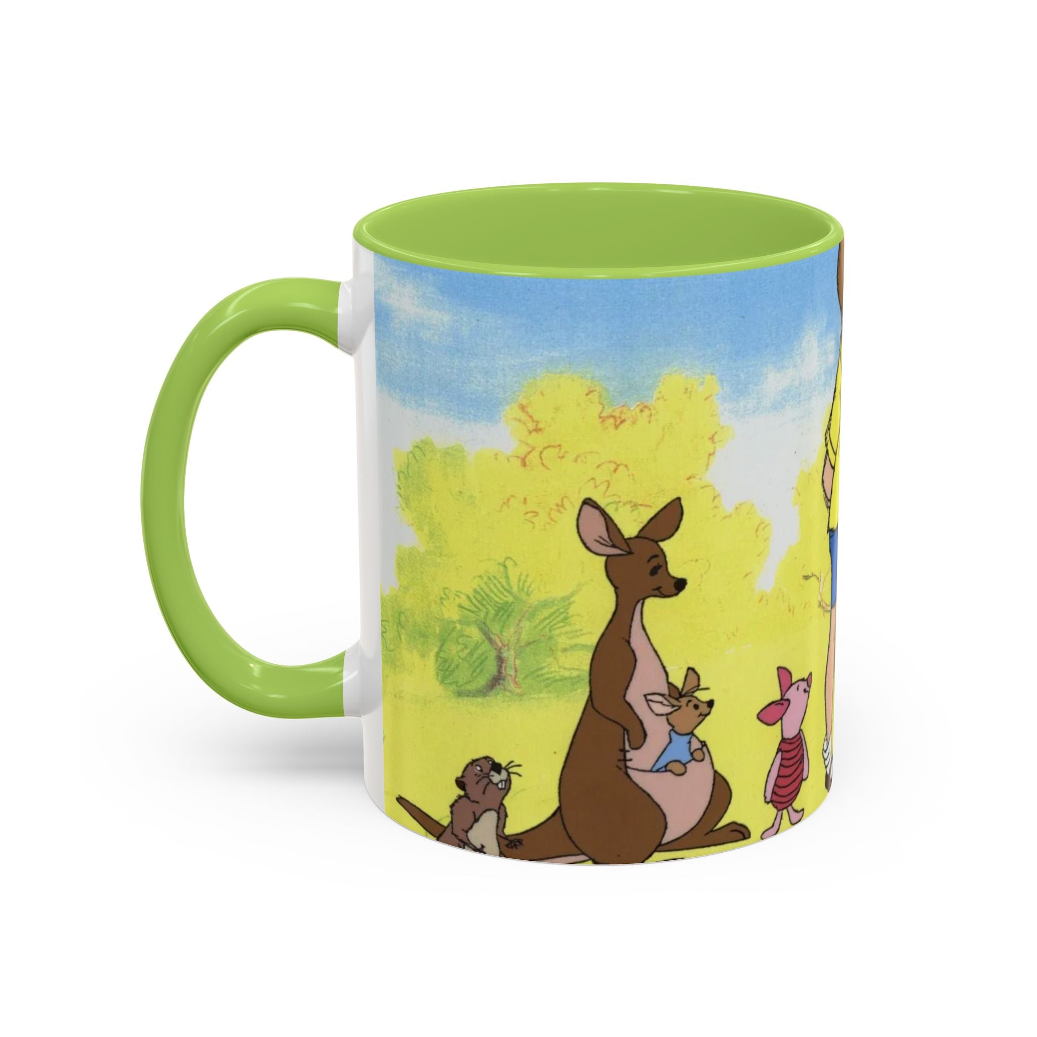 Winnie The Pooh Characters Accent Coffee Mug (11/15oz)