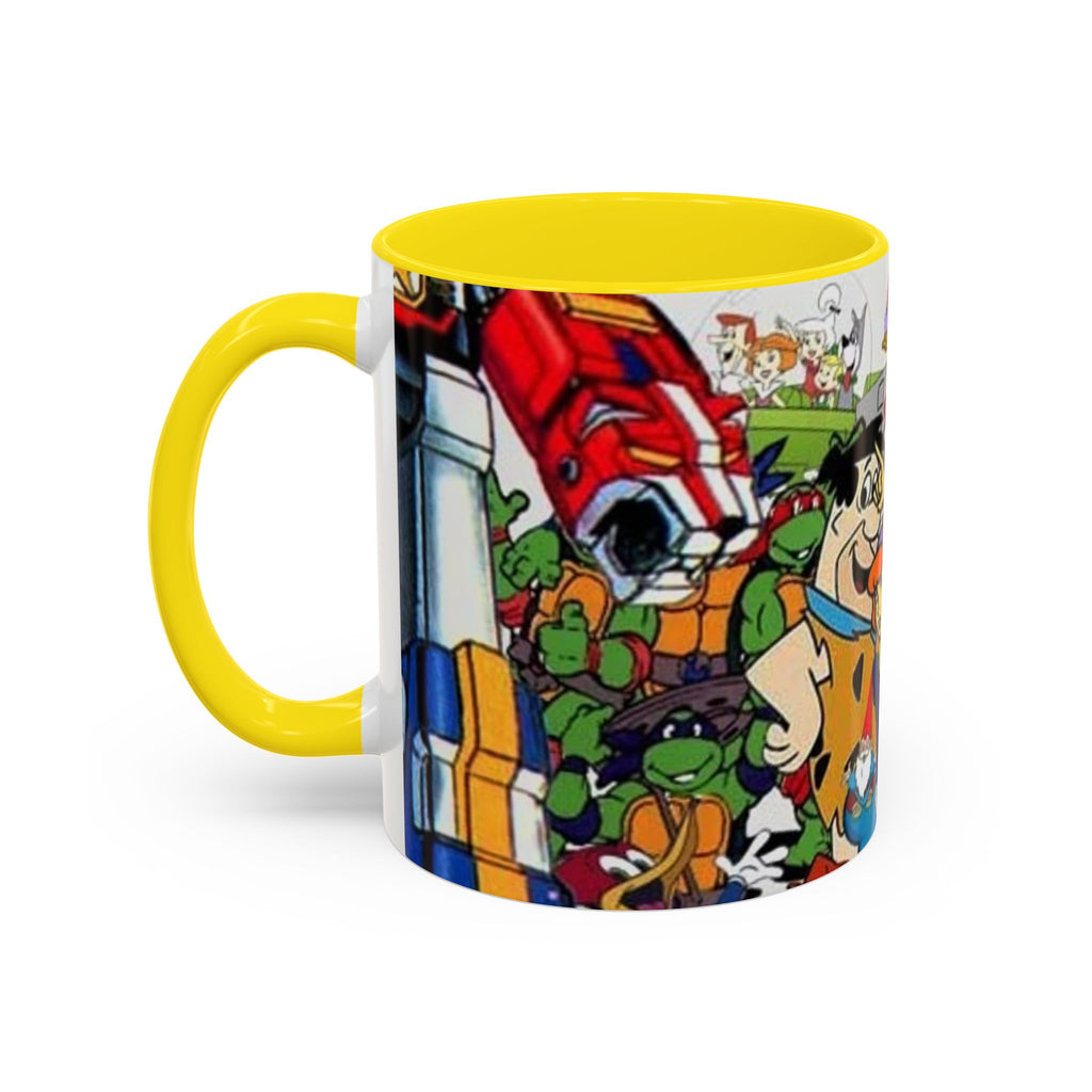 Cartoon Characters Coffee Mug — Classic Collage (11/15oz)