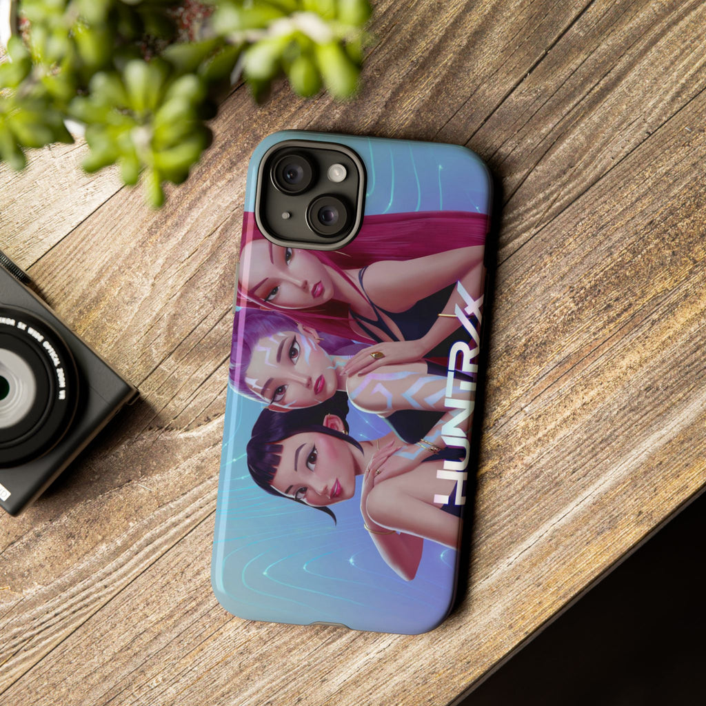 Phone Case — K Pop Demon Hunter Anime Trio Tough Protective Cover