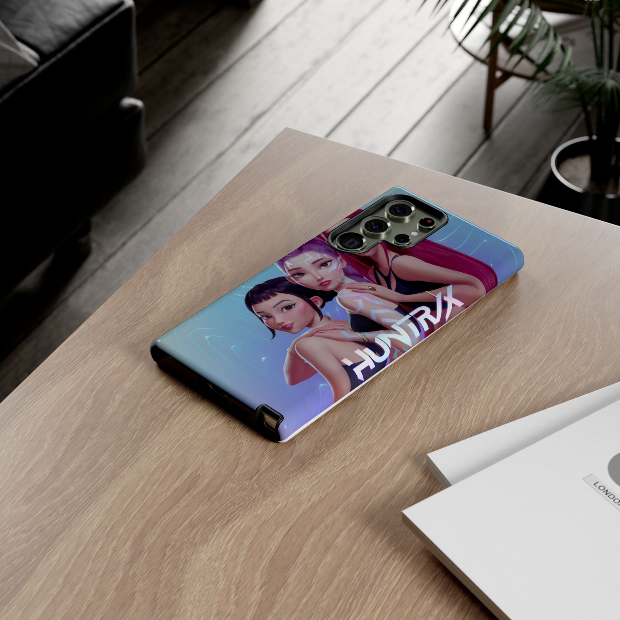 Phone Case — K Pop Demon Hunter Anime Trio Tough Protective Cover