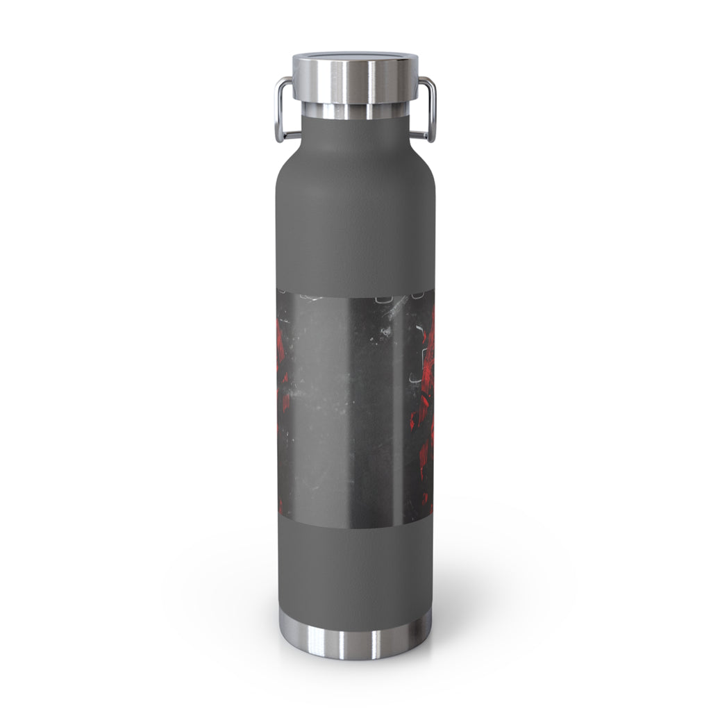 Scream Mask Stainless Insulated Water Bottle — 22oz Copper Vacuum