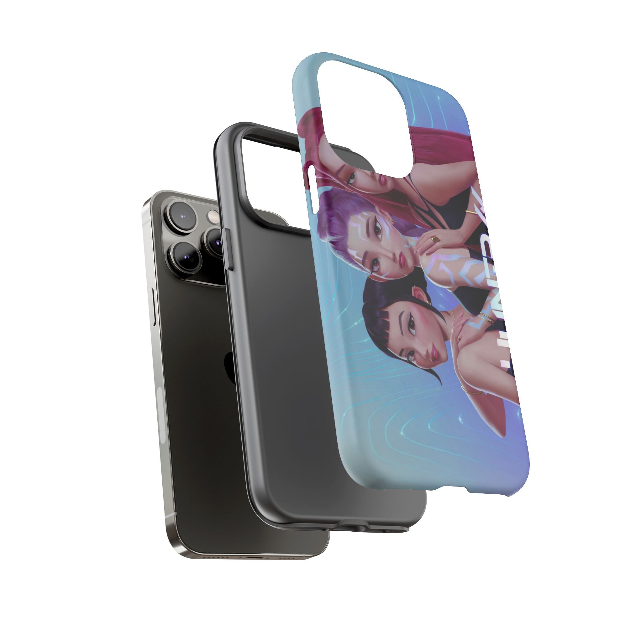 Phone Case — K Pop Demon Hunter Anime Trio Tough Protective Cover