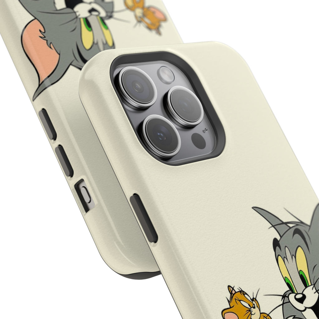 Cartoon Phone Case — Magnetic Impact-Resistant iPhone Cover