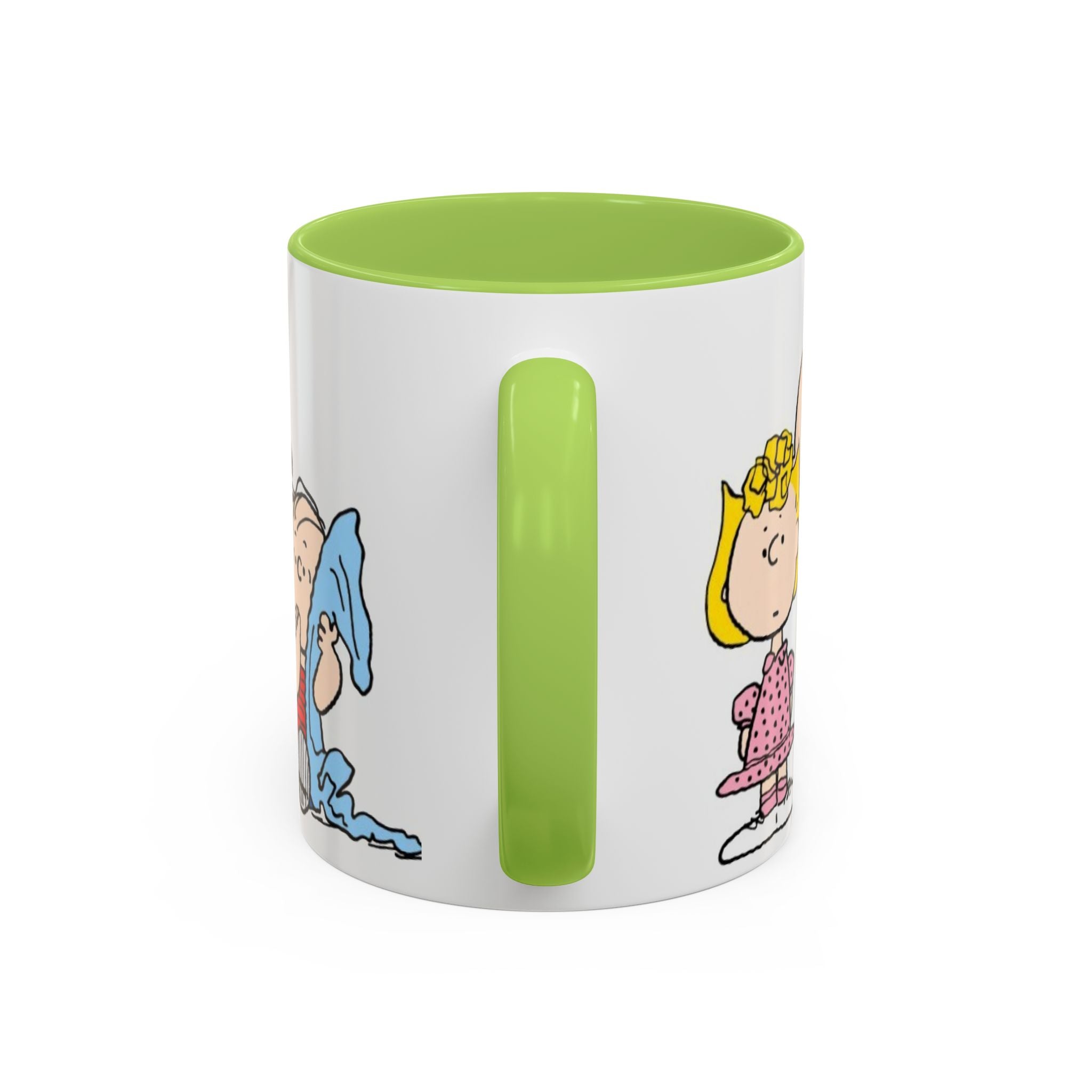 Peanuts Gang Coffee Mug – Charlie Brown, Snoopy & Friends Accent Mug (11/15oz)