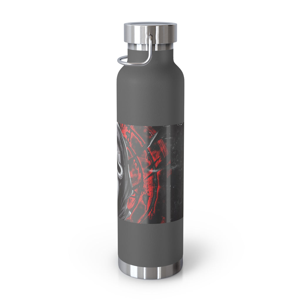 Scream Mask Stainless Insulated Water Bottle — 22oz Copper Vacuum