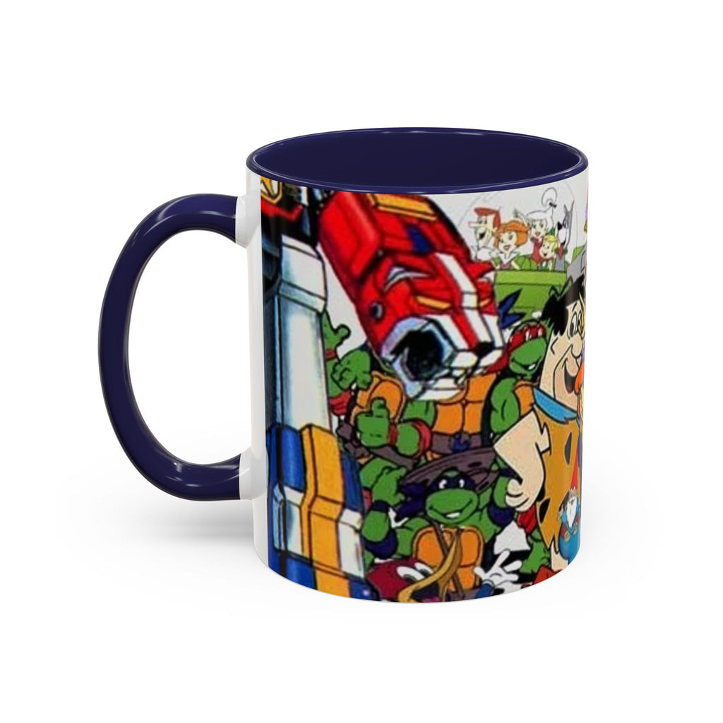 Cartoon Characters Coffee Mug — Classic Collage (11/15oz)
