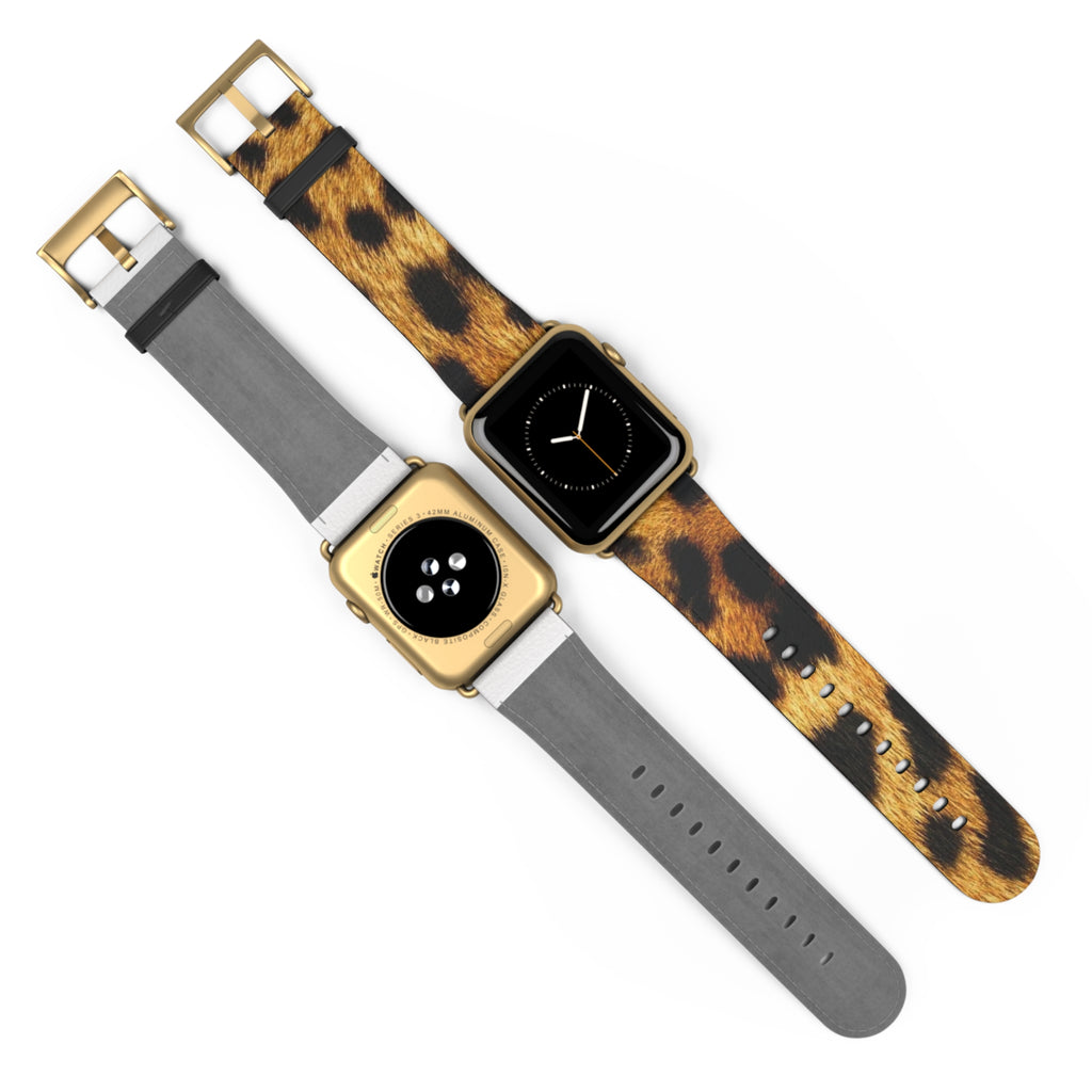 Cheetah Print Watch Band — Stylish Animal Print Apple Watch Strap