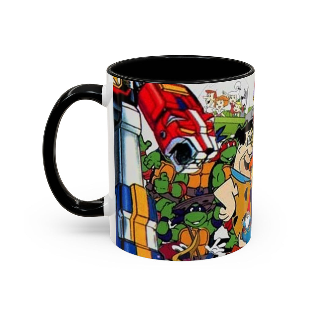 Cartoon Characters Coffee Mug — Classic Collage (11/15oz)