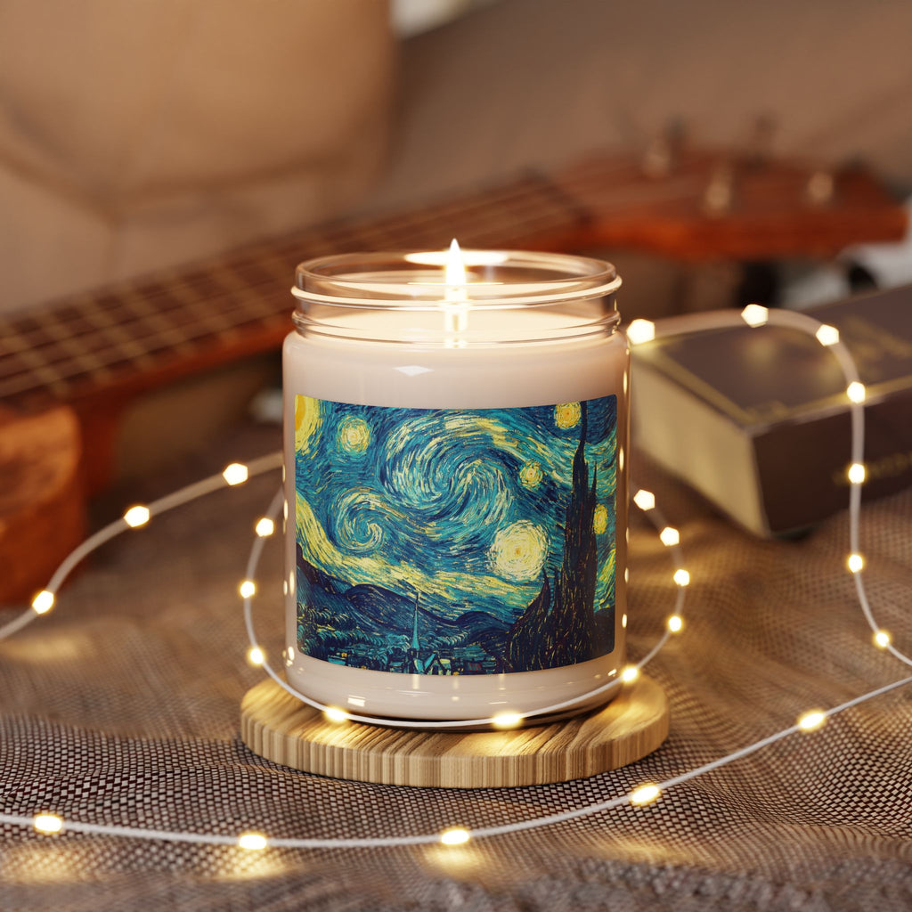 Starry Night Scented Soy Candle — 9oz Aromatherapy Jar