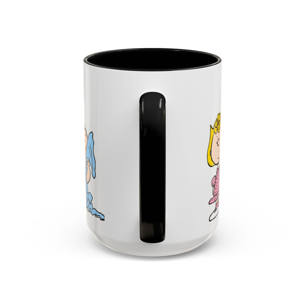 Peanuts Gang Coffee Mug – Charlie Brown, Snoopy & Friends Accent Mug (11/15oz)