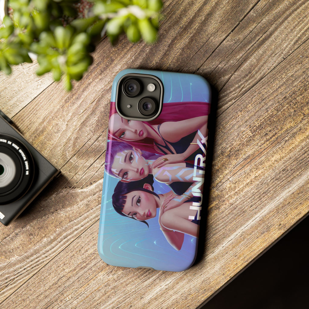 Phone Case — K Pop Demon Hunter Anime Trio Tough Protective Cover