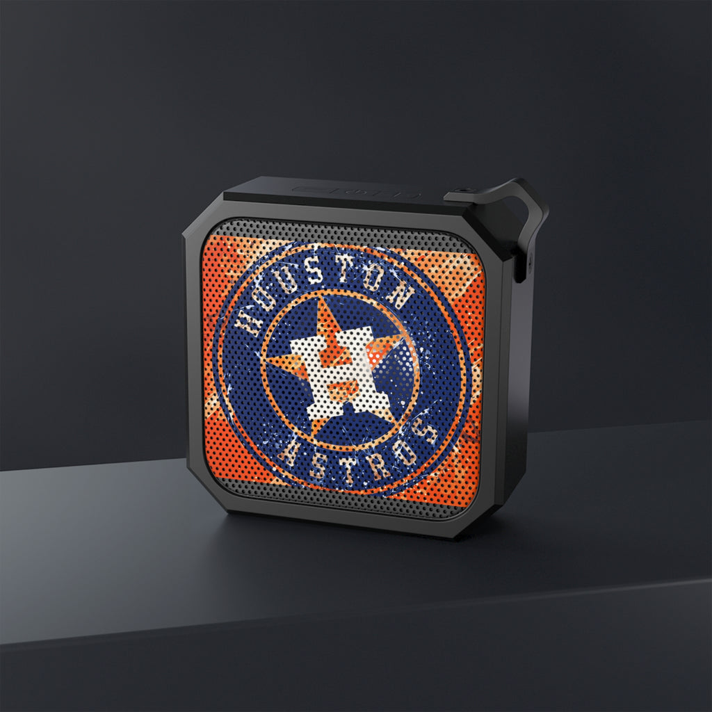 HTown Logo Portable Bluetooth Speaker — Rugged Outdoor Splashproof Speaker
