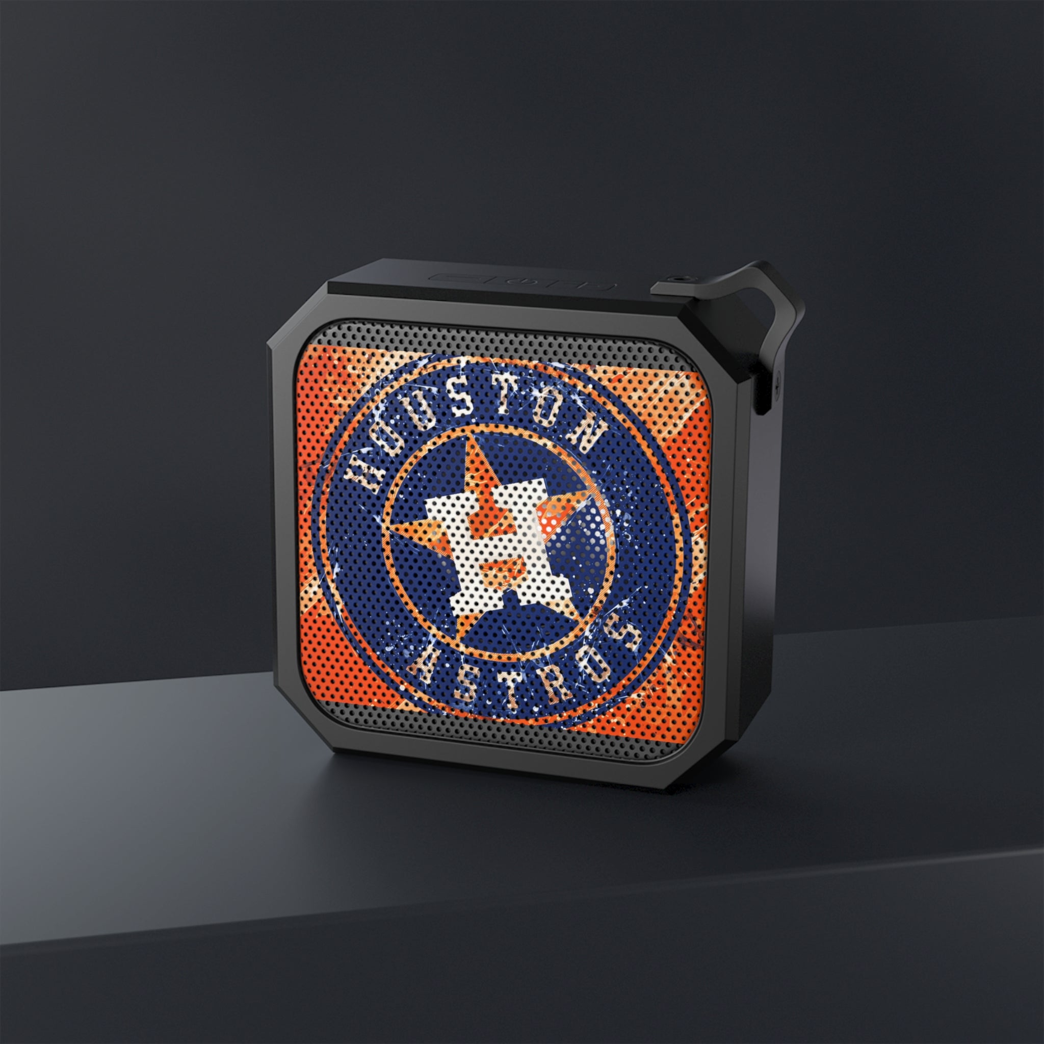 HTown Logo Portable Bluetooth Speaker — Rugged Outdoor Splashproof Speaker