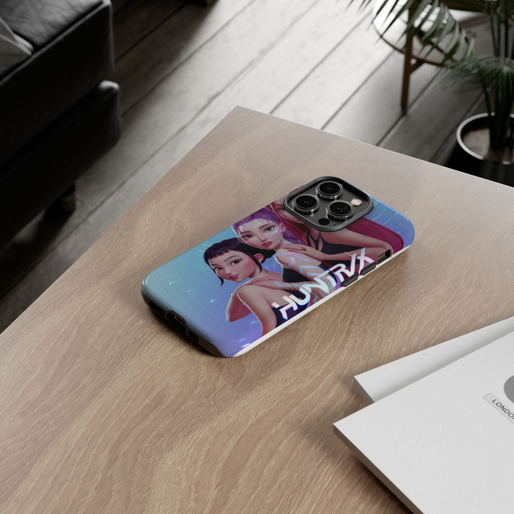 Phone Case — K Pop Demon Hunter Anime Trio Tough Protective Cover