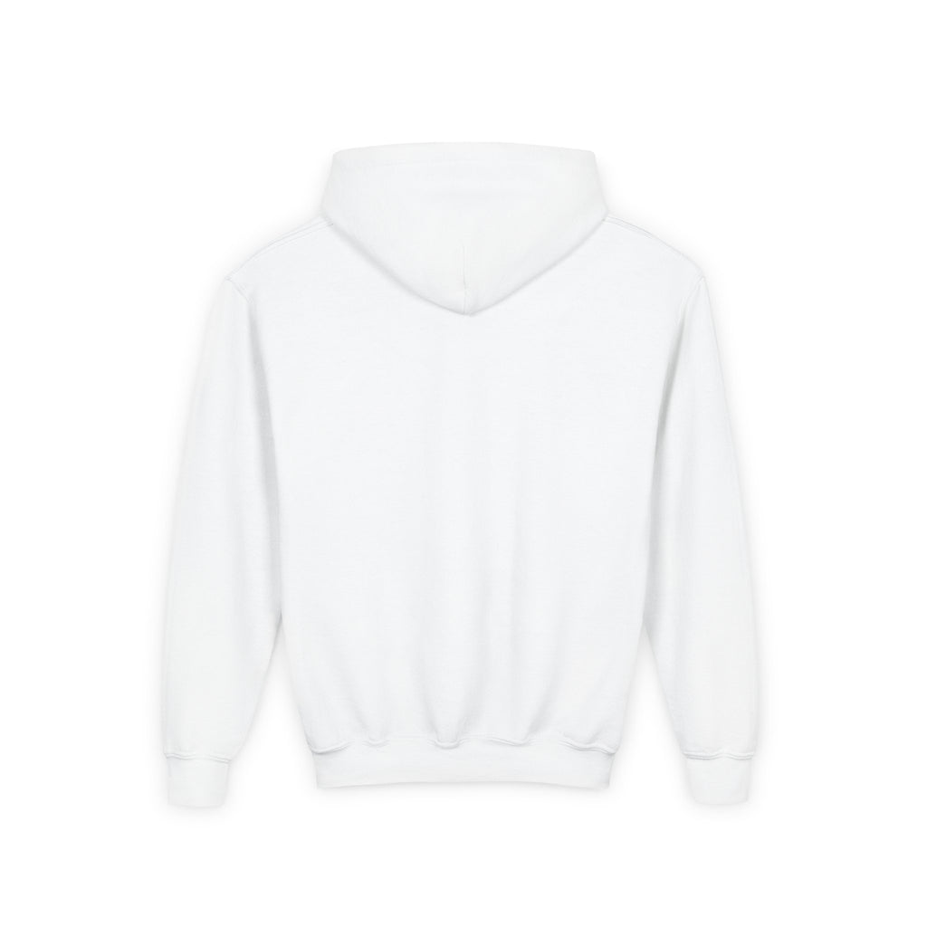 Youth Customizable White Hoodie - "Print it your way" Pullover
