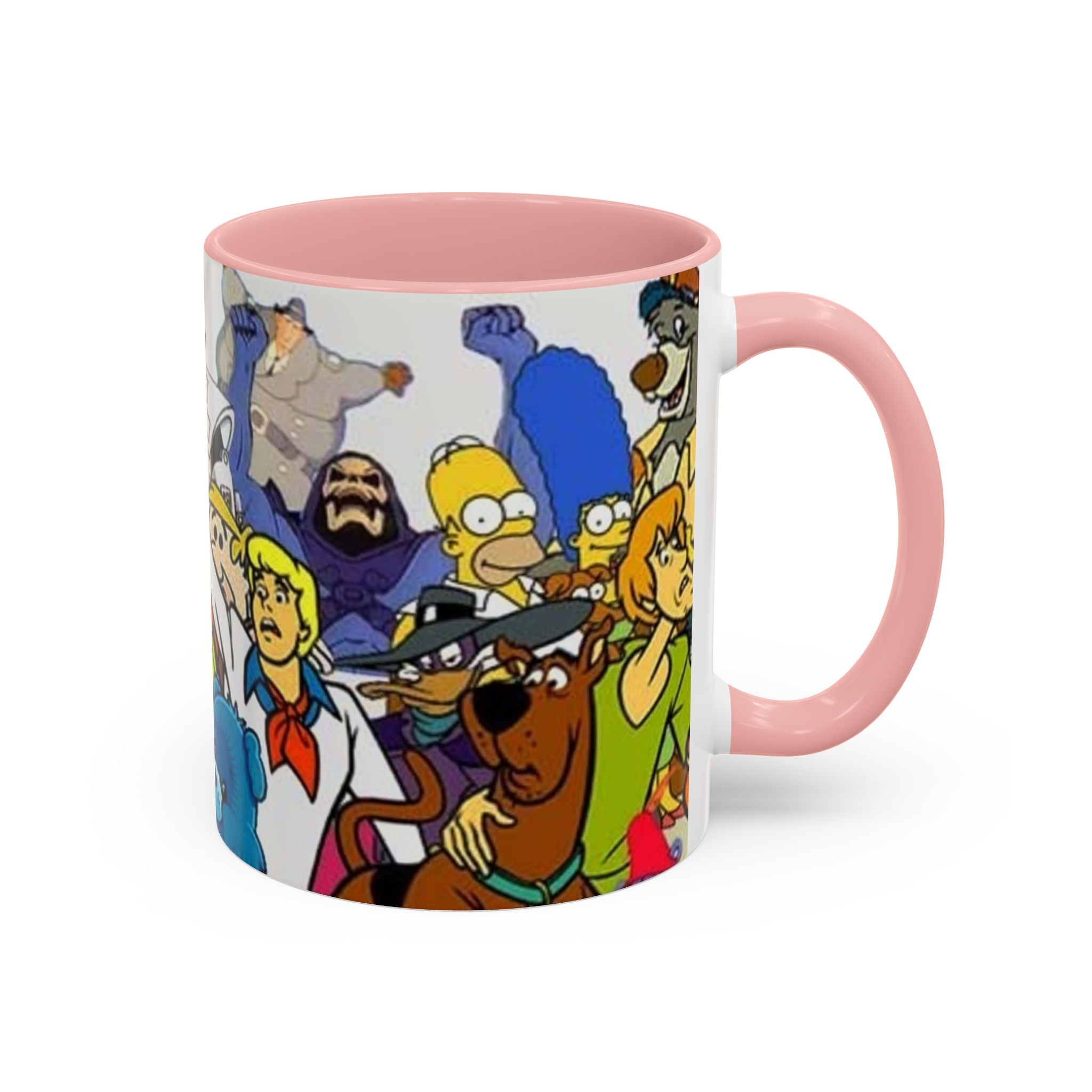 Cartoon Characters Coffee Mug — Classic Collage (11/15oz)