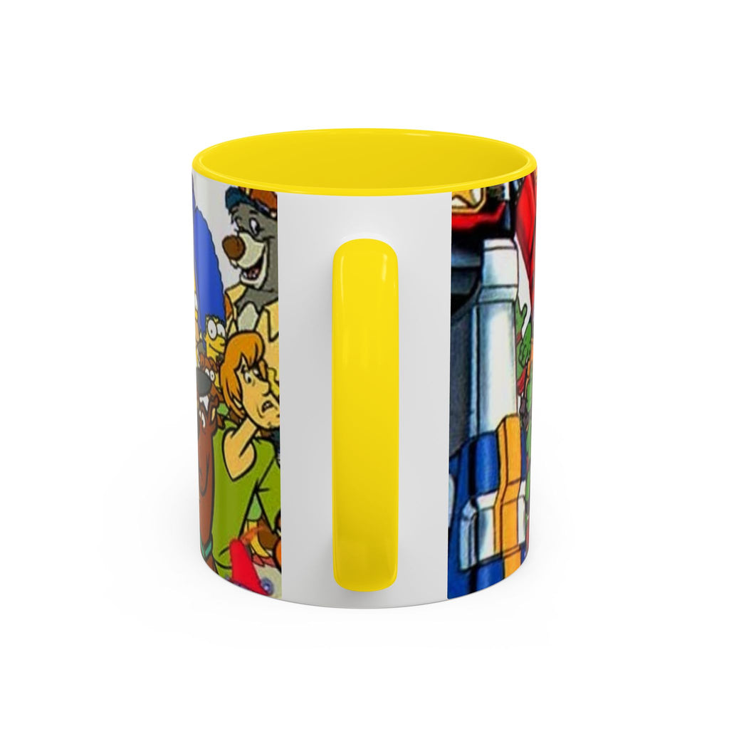 Cartoon Characters Coffee Mug — Classic Collage (11/15oz)