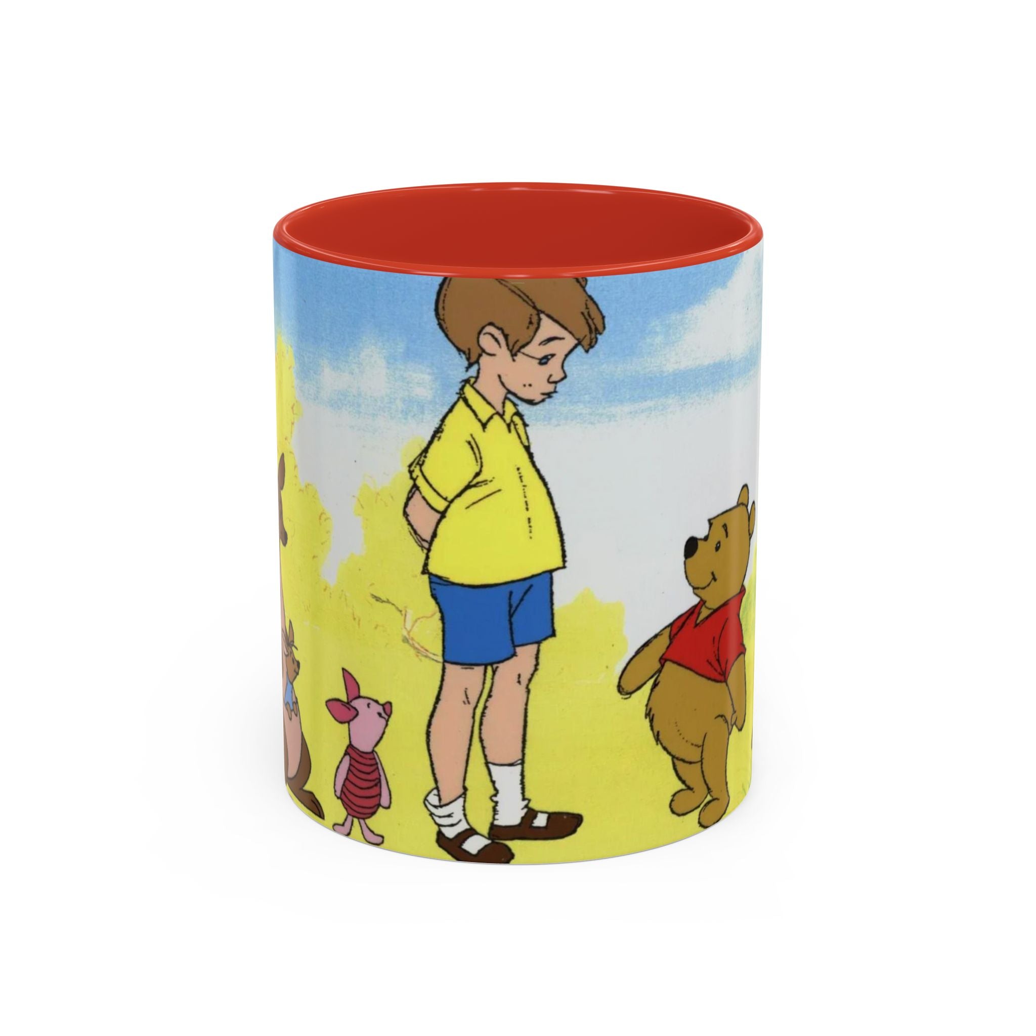 Winnie The Pooh Characters Accent Coffee Mug (11/15oz)