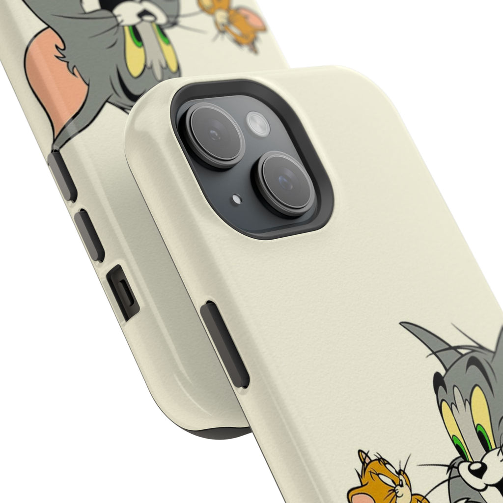 Cartoon Phone Case — Magnetic Impact-Resistant iPhone Cover