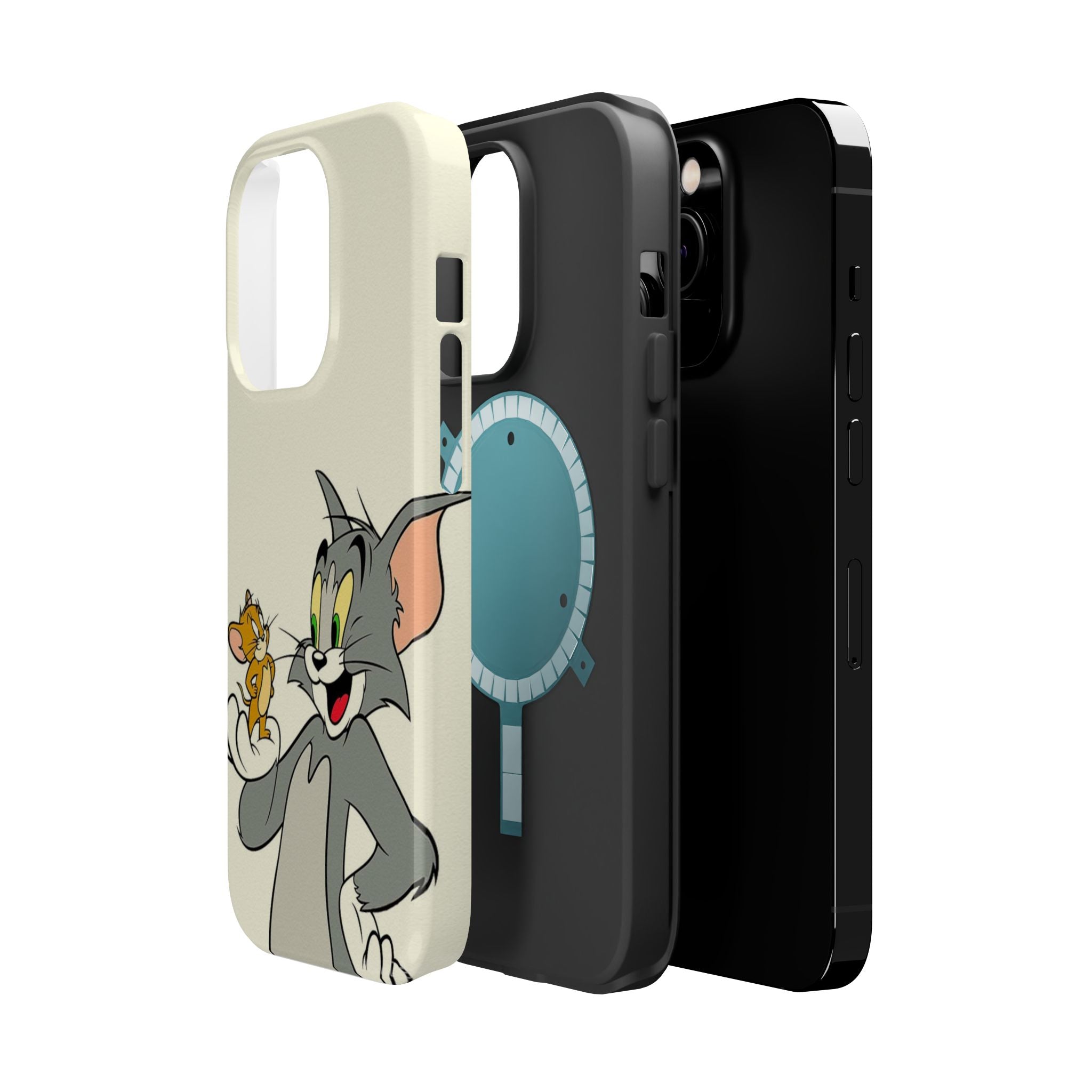 Cartoon Phone Case — Magnetic Impact-Resistant iPhone Cover