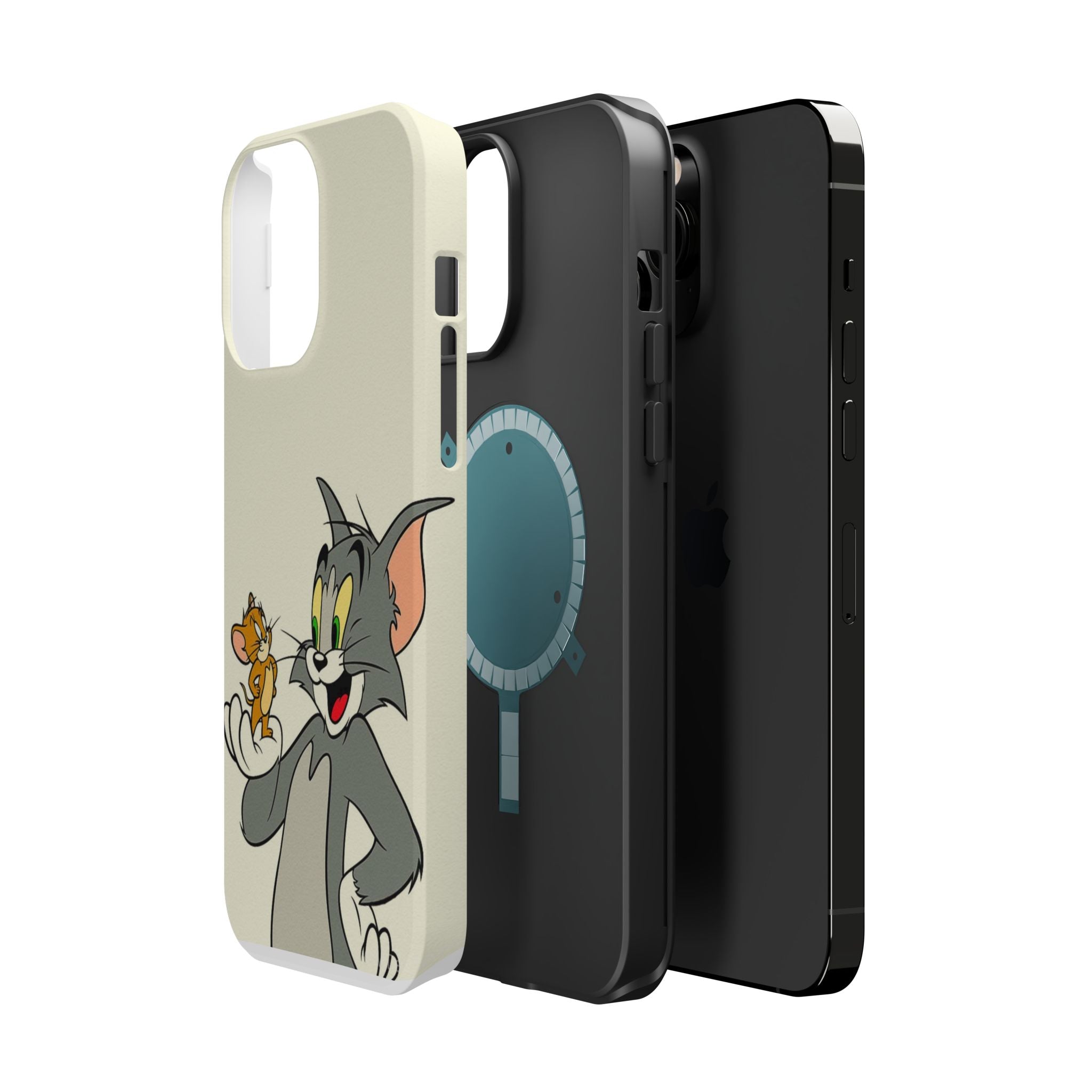 Cartoon Phone Case — Magnetic Impact-Resistant iPhone Cover