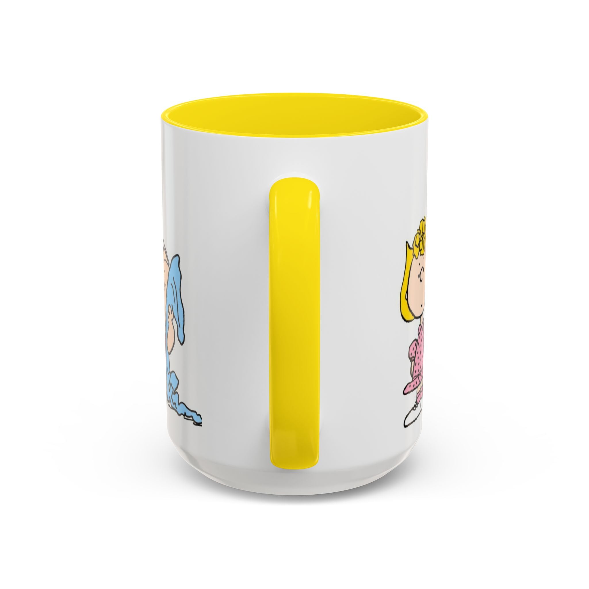 Peanuts Gang Coffee Mug – Charlie Brown, Snoopy & Friends Accent Mug (11/15oz)