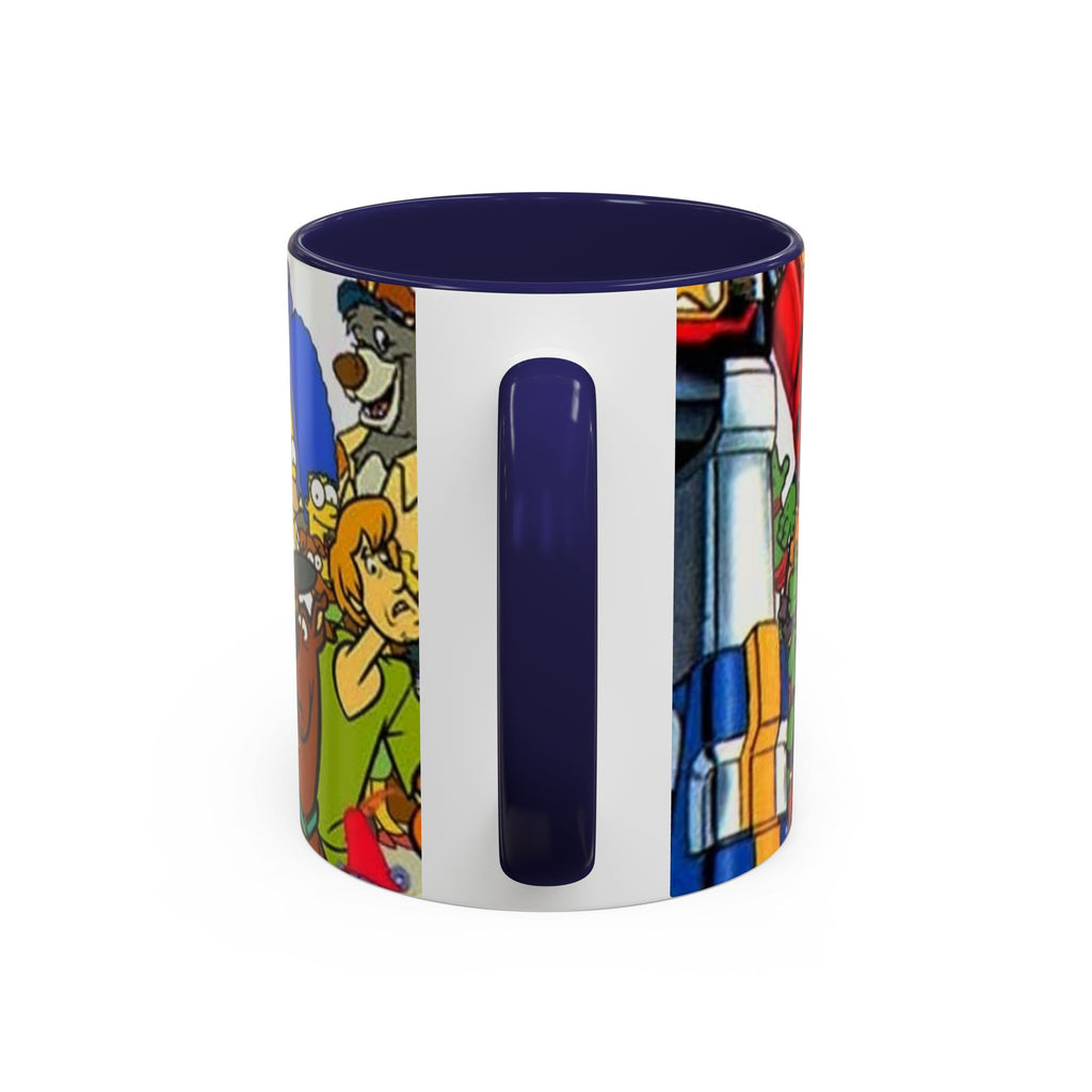 Cartoon Characters Coffee Mug — Classic Collage (11/15oz)