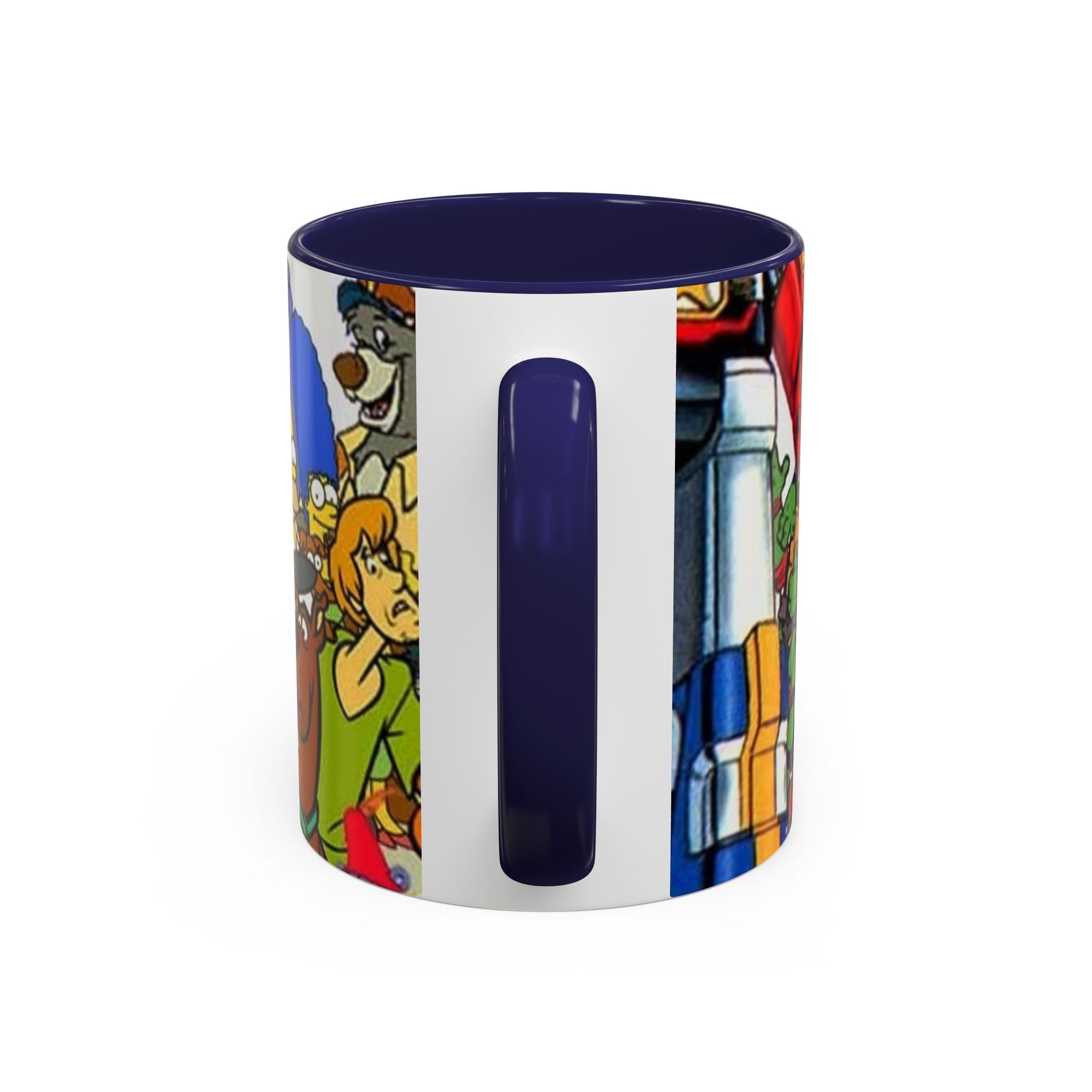 Cartoon Characters Coffee Mug — Classic Collage (11/15oz)