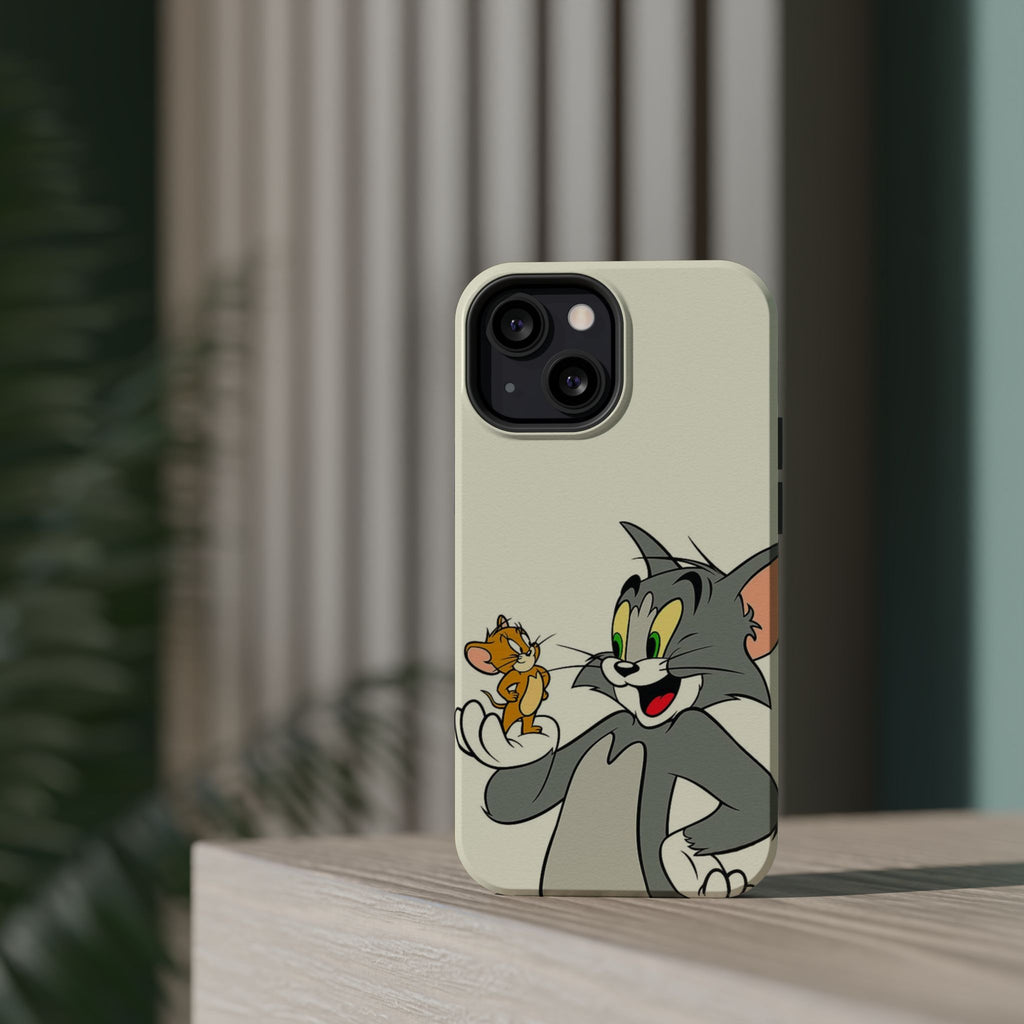 Cartoon Phone Case — Magnetic Impact-Resistant iPhone Cover