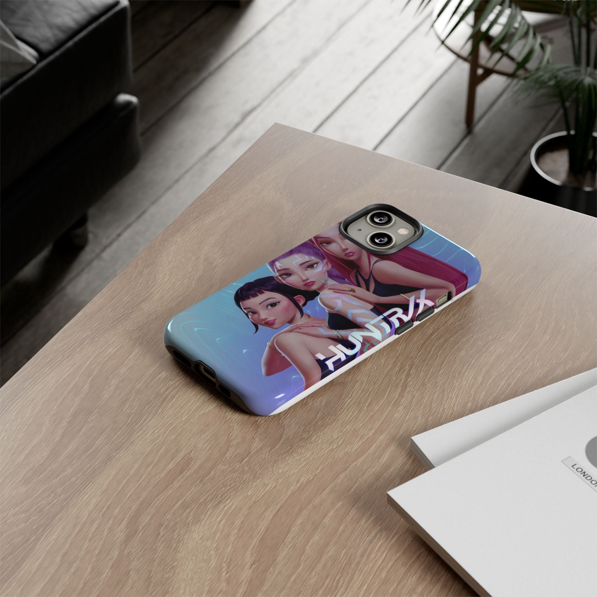 Phone Case — K Pop Demon Hunter Anime Trio Tough Protective Cover