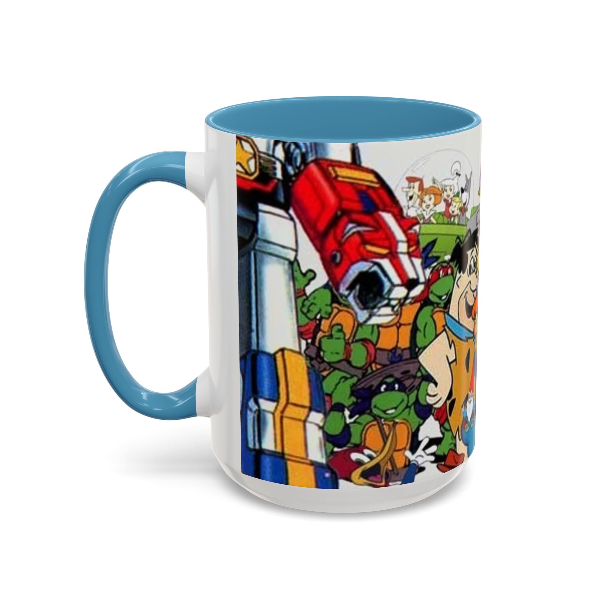 Cartoon Characters Coffee Mug — Classic Collage (11/15oz)