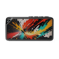 Portable Bluetooth Speaker — Color Splash Abstract Grill Design