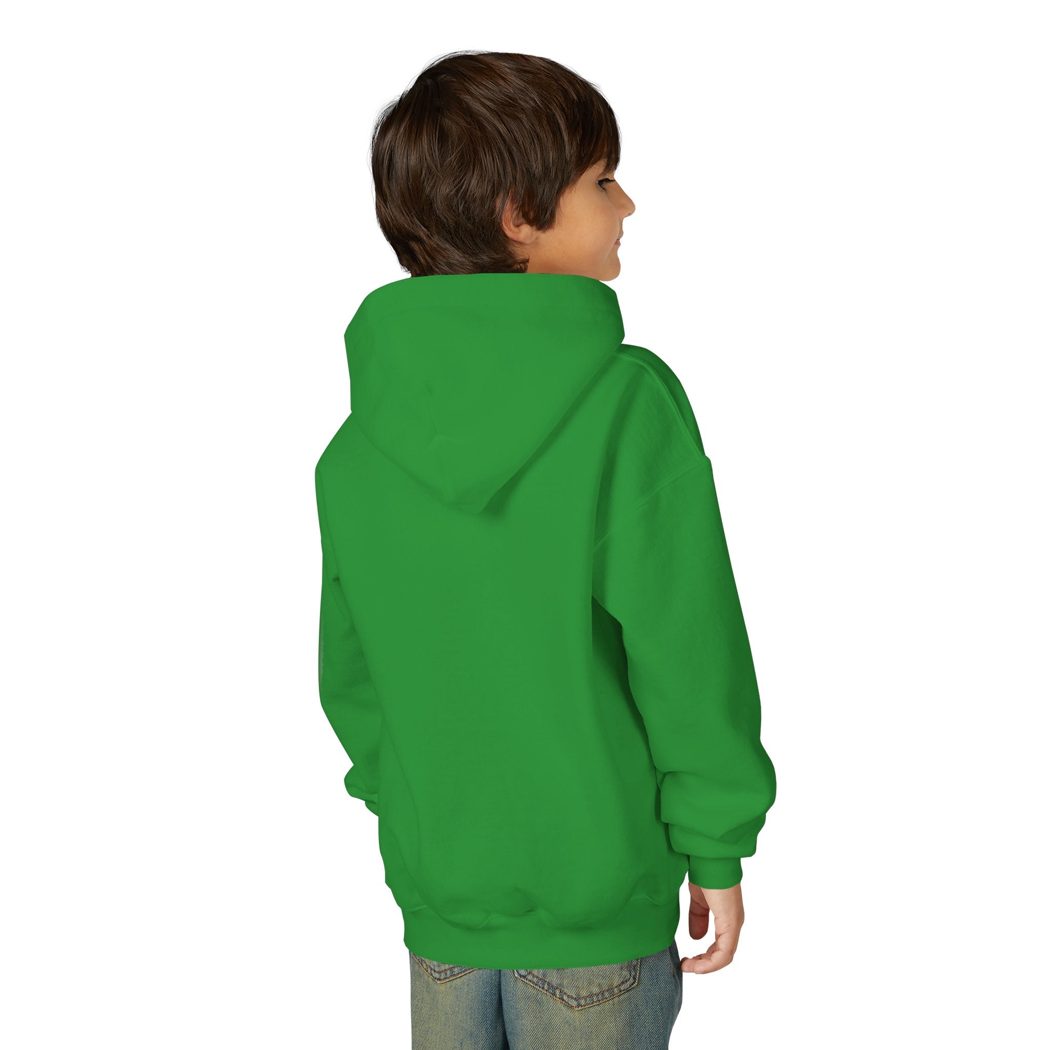 Youth Customizable White Hoodie - "Print it your way" Pullover