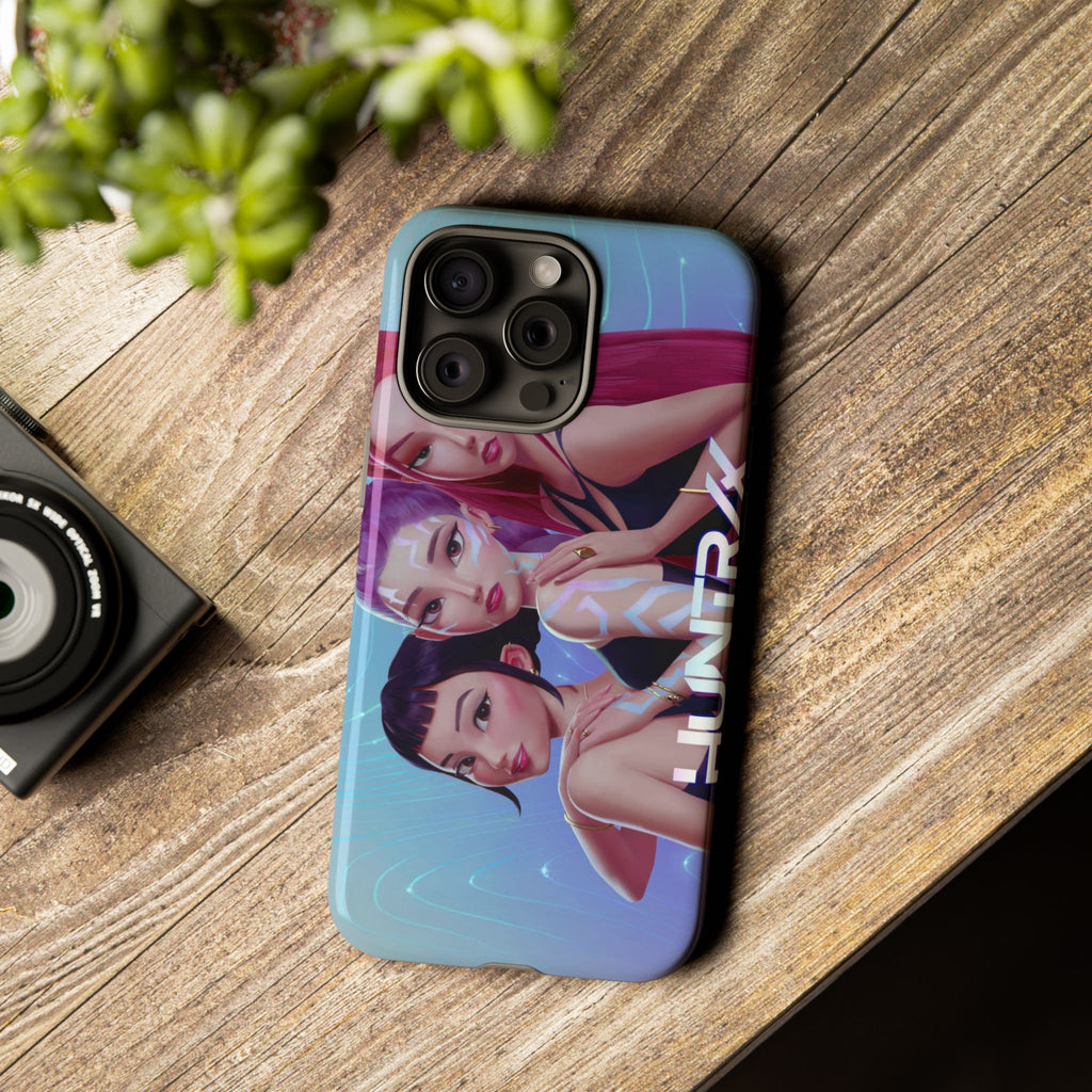 Phone Case — K Pop Demon Hunter Anime Trio Tough Protective Cover