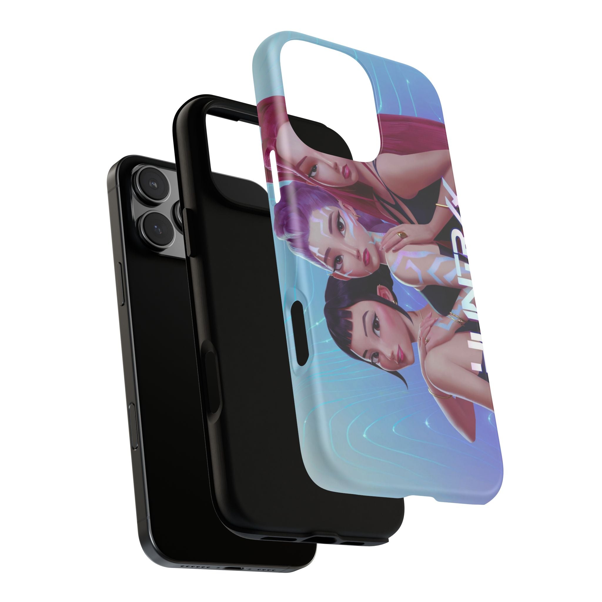 Phone Case — K Pop Demon Hunter Anime Trio Tough Protective Cover