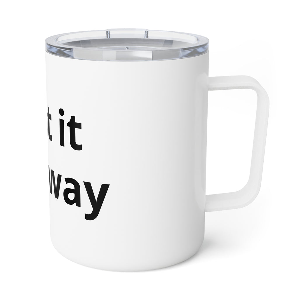 Customizable Insulated Coffee Mug 10oz – “Print it Your Way” Travel Tumbler