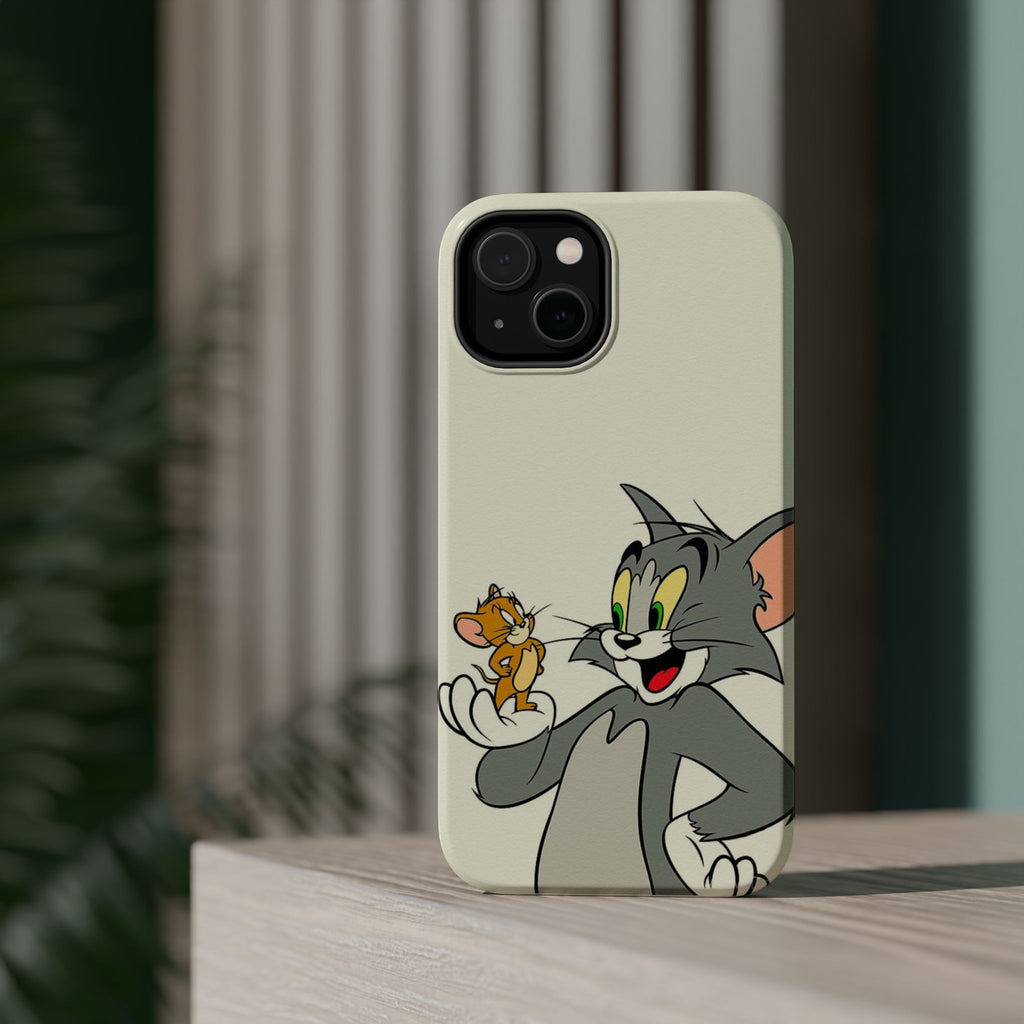 Cartoon Phone Case — Magnetic Impact-Resistant iPhone Cover