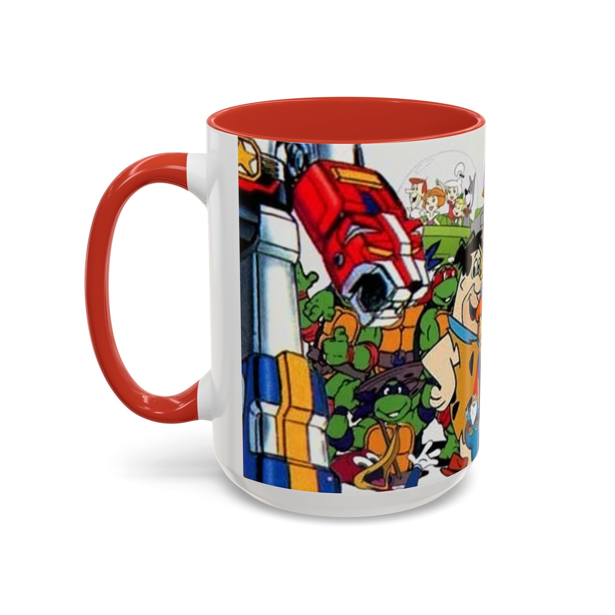 Cartoon Characters Coffee Mug — Classic Collage (11/15oz)