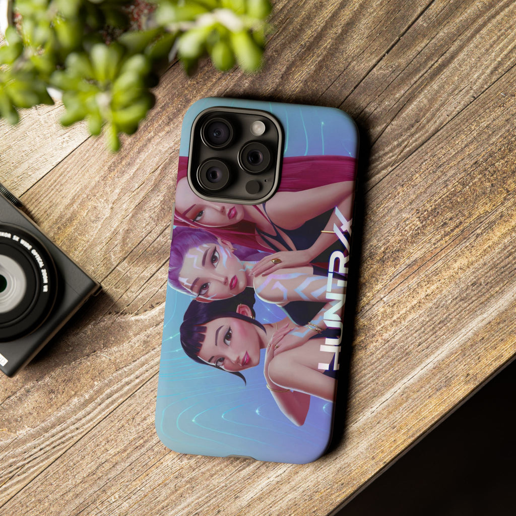 Phone Case — K Pop Demon Hunter Anime Trio Tough Protective Cover