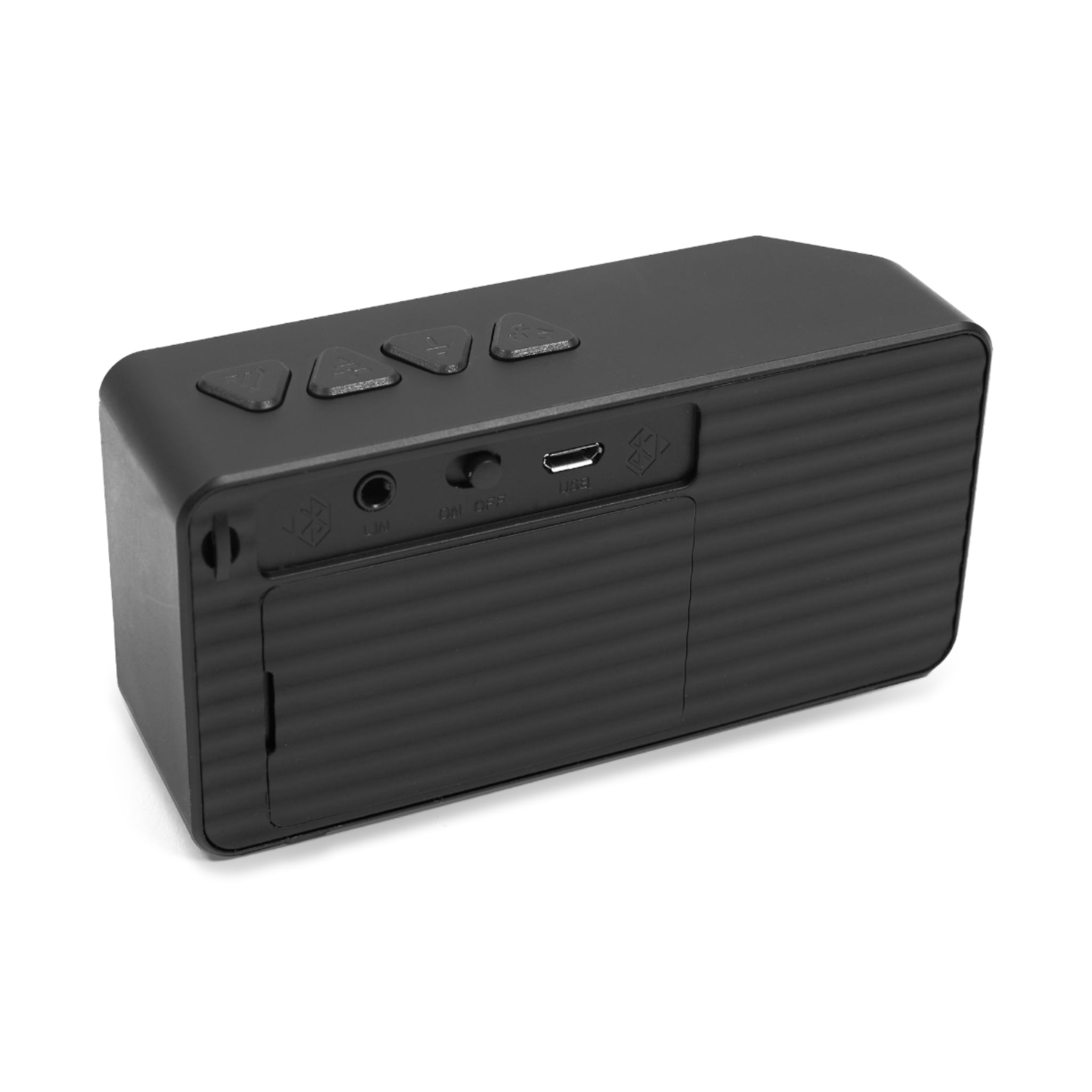 Portable Bluetooth Speaker — Color Splash Abstract Grill Design