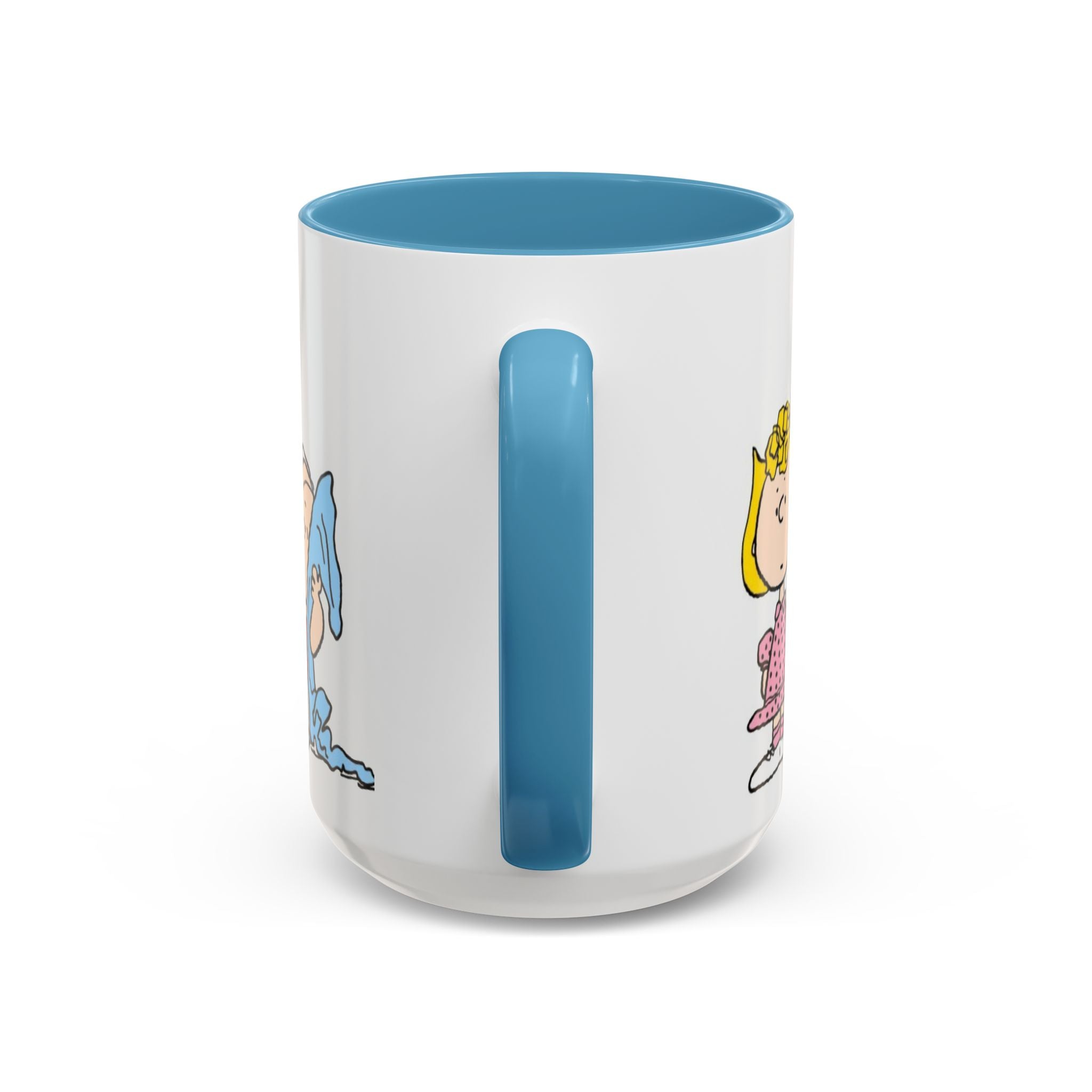 Peanuts Gang Coffee Mug – Charlie Brown, Snoopy & Friends Accent Mug (11/15oz)