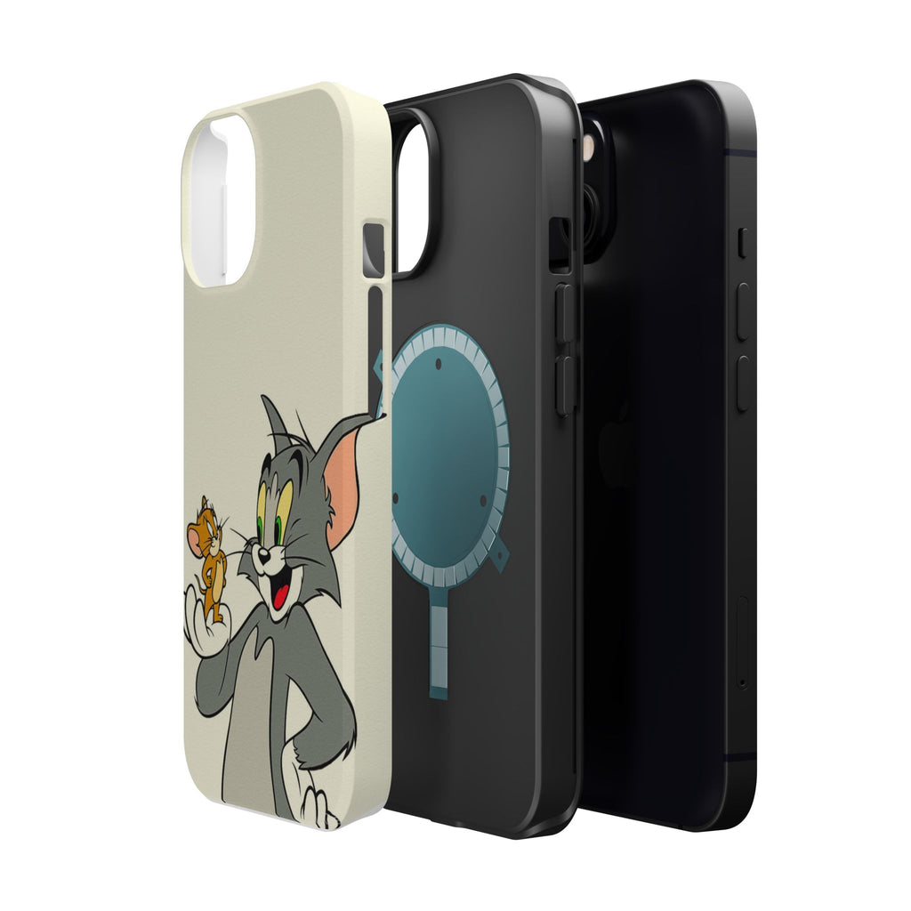 Cartoon Phone Case — Magnetic Impact-Resistant iPhone Cover